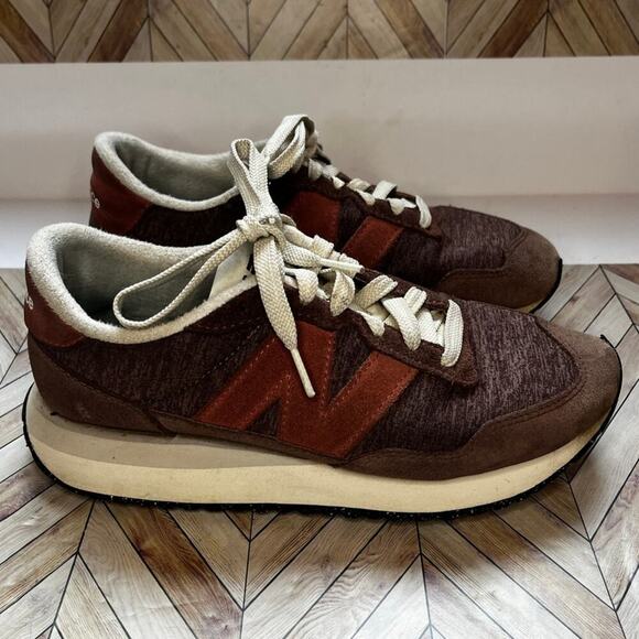 New Balance 237 Suede Casual Running Sneakers Dusty Rose Unisex US W8/M6.5 - Picture 3 of 14